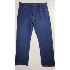 Rustler Jeans Men 40x32 Blue Regular Fit Straight Leg Denim Excellent